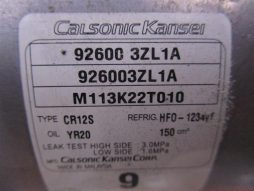 Nissan 1.2 TCE nr : 926003ZL1A code : HRA2 / H5F